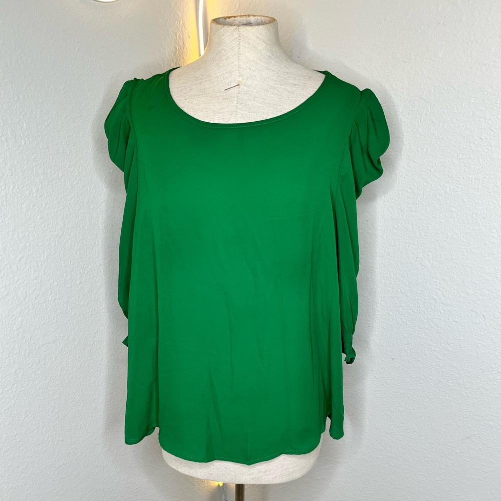 SHEIN Green Blouse - Size 0XL